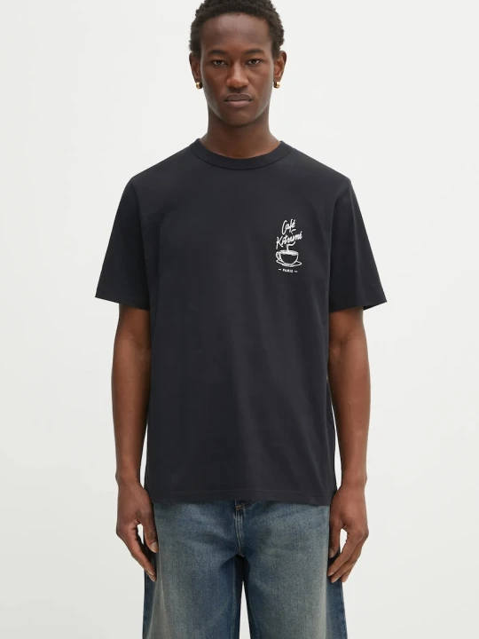 Zdjęcie produktu Café Kitsuné t-shirt bawełniany Coffee Cup Relax