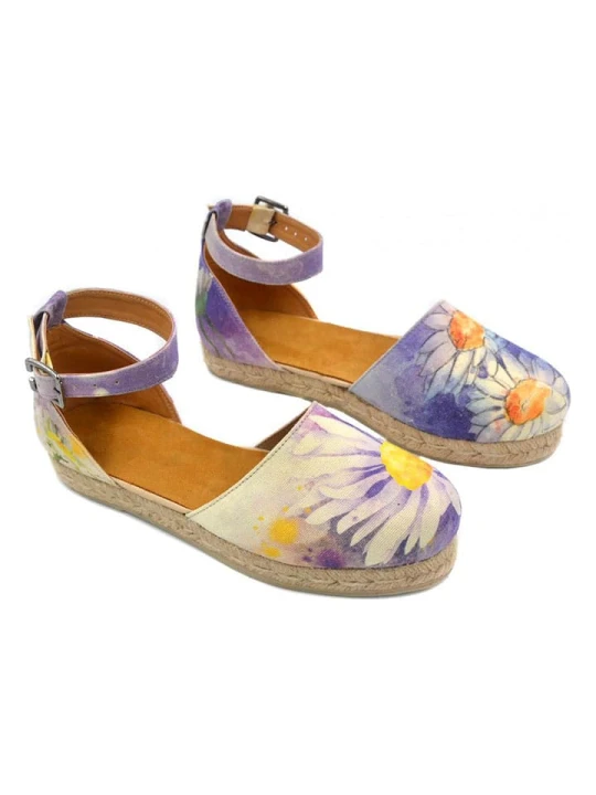 Zdjęcie produktu Calceo Espadryle w kolorze jasnożółtym ze wzorem rozmiar: 41