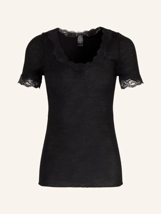 Zdjęcie produktu Calida Koszulka Nocna Richesse Lace Z Jedwabiem schwarz CZARNY