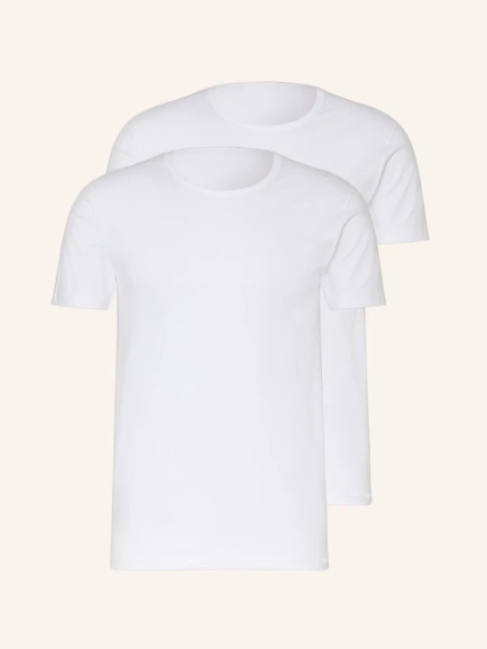 Zdjęcie produktu Calida T-Shirt Natural Benefit 2 Szt. weiss BIAŁY