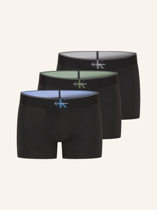 Zdjęcie produktu Calvin Klein 3-Pak Bokserek Graphic Monogram schwarz