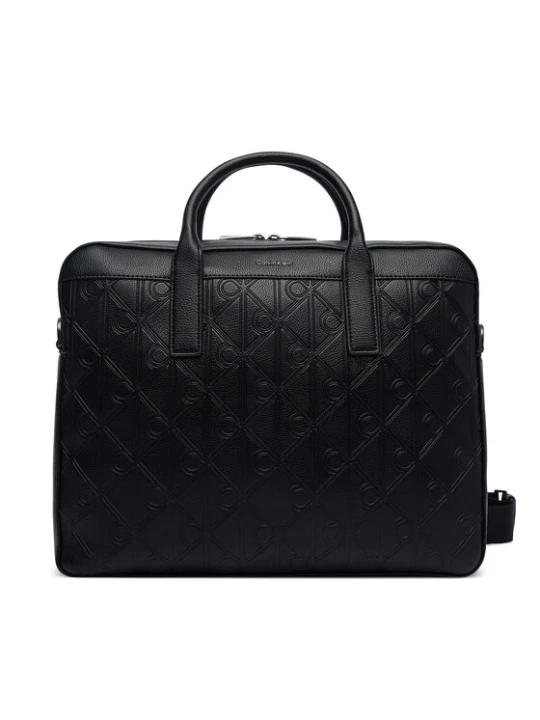 Zdjęcie produktu Calvin Klein Aktówka Emblem Aop Deboss LV04D3561G Czarny