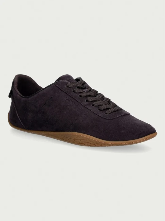 Zdjęcie produktu Calvin Klein BALLET SNEAKER LACEUP LTH-SUE sneakersy damskie zamszowe fioletowy