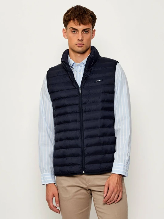 Zdjęcie produktu Calvin Klein Bezrękawnik | Regular Fit granatowy