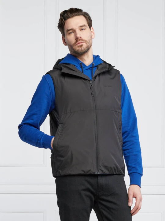 Zdjęcie produktu Calvin Klein Bezrękawnik | Regular Fit czarny