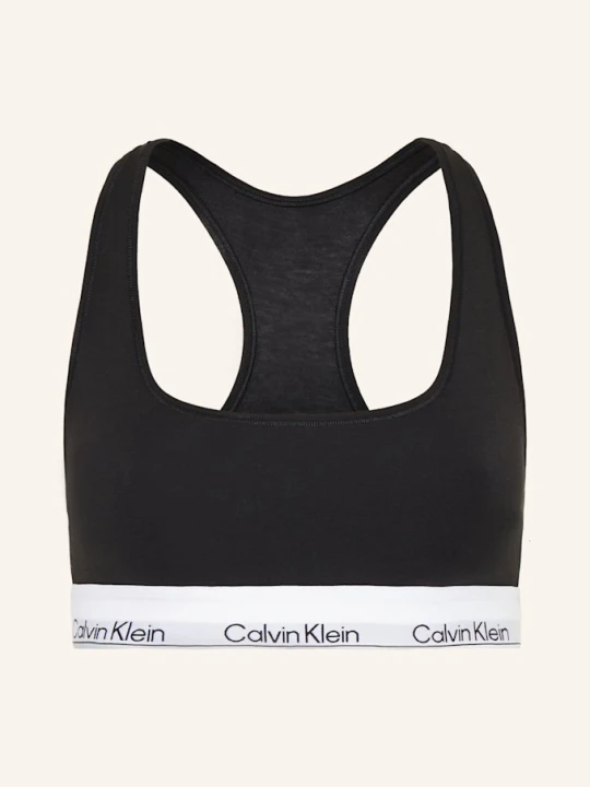 Zdjęcie produktu Calvin Klein Biustonosz Bustier Icon Cotton Modal schwarz CZARNY