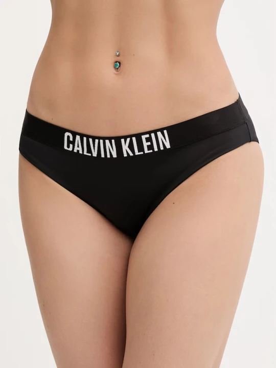 Zdjęcie produktu Calvin Klein figi kąpielowe damskie czarny