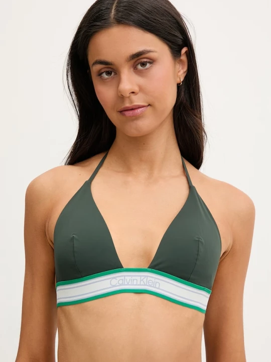 Zdjęcie produktu Calvin Klein biustonosz kąpielowy damski zielony