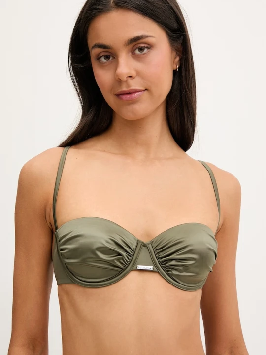 Zdjęcie produktu Calvin Klein biustonosz kąpielowy damski zielony