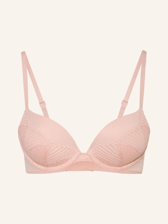 Zdjęcie produktu Calvin Klein Biustonosz Push-Up Perfectly Fit Lace rosa BLADORÓŻOWY