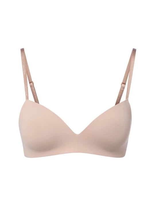 Zdjęcie produktu Calvin Klein Biustonosz trójkątny dla kobiet Kobiety Sztuczne włókno beżowy