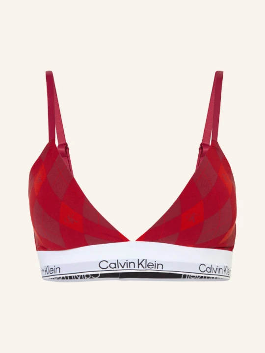 Zdjęcie produktu Calvin Klein Biustonosz Trójkątny Icon Cotton Modal rot beżowy
