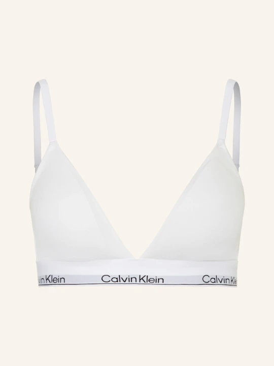Zdjęcie produktu Calvin Klein Biustonosz Trójkątny Icon Cotton Modal weiss BIAŁY