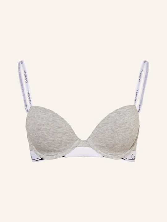 Zdjęcie produktu Calvin Klein Biustonosz Z Fiszbinami Icon Cotton Modal grau SZARY