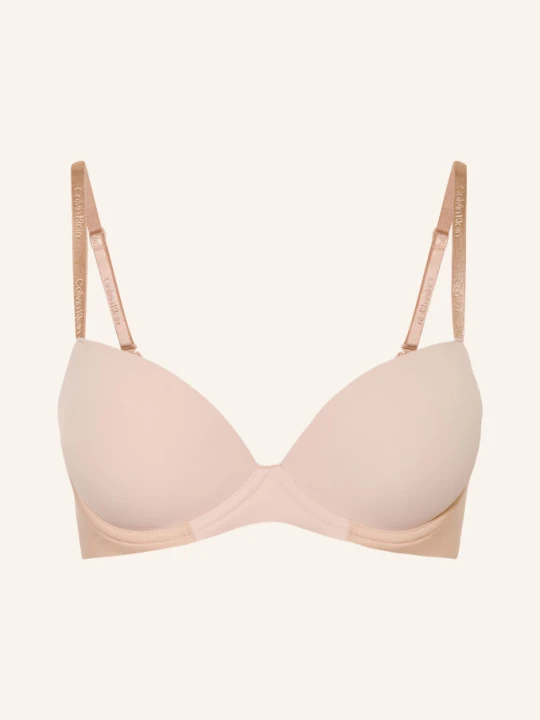 Zdjęcie produktu Calvin Klein Biustonosz Z Fiszbinami Lift Demi beige