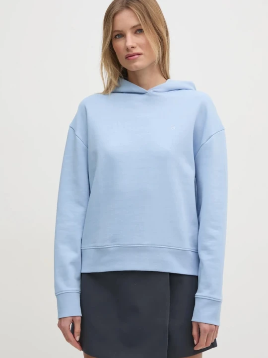 Zdjęcie produktu Calvin Klein bluza bawełniana niebieski