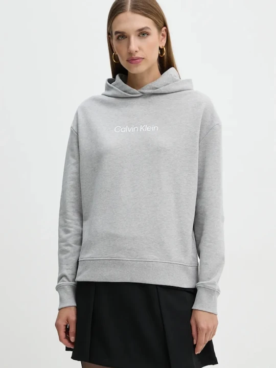 Zdjęcie produktu Calvin Klein bluza bawełniana szary
