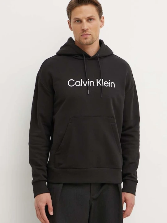 Zdjęcie produktu Calvin Klein bluza bawełniana czarny