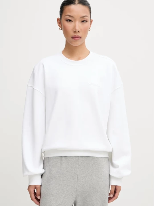 Zdjęcie produktu Calvin Klein bluza damska bawełniana biały