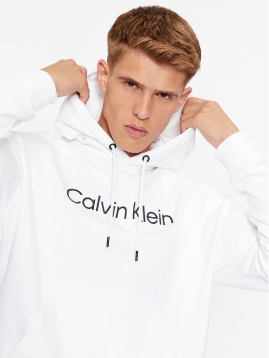 Zdjęcie produktu Calvin Klein Bluza Hero K10K111345 Biały Regular Fit