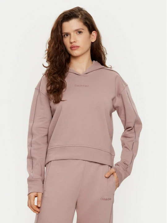 Zdjęcie produktu Calvin Klein Bluza Hoodie 000QS7261E Beżowy Regular Fit