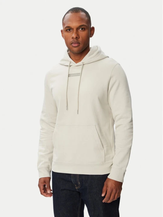 Zdjęcie produktu Calvin Klein Bluza LV04RG276G Beżowy jasny Regular Fit