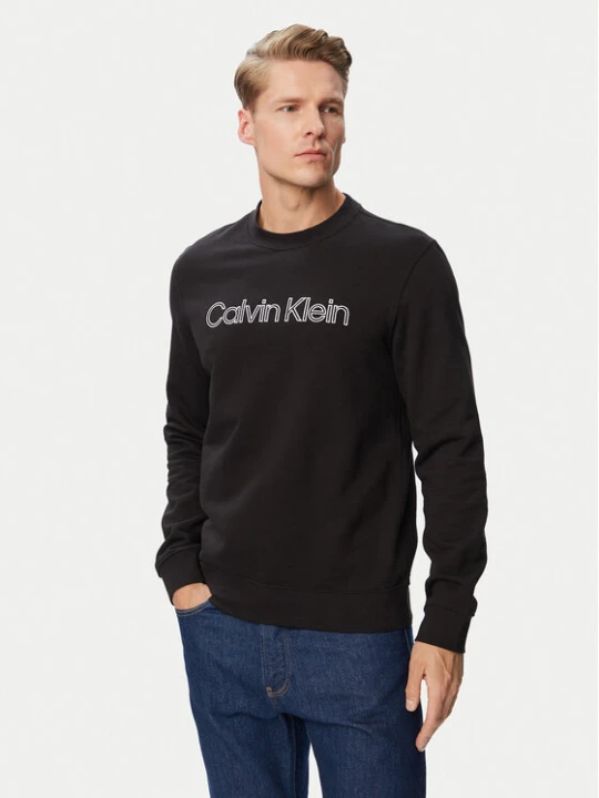 Zdjęcie produktu Calvin Klein Bluza LV04RG281G Czarny Classic Fit