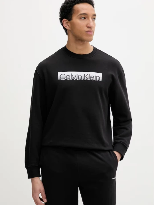 Zdjęcie produktu Calvin Klein bluza męska bawełniana czarny