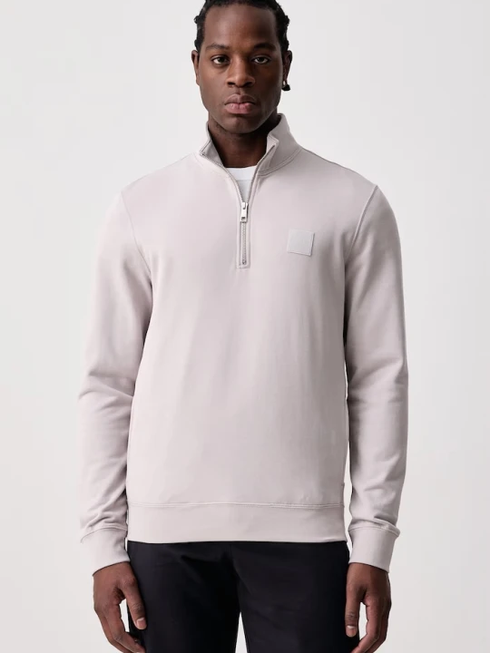 Zdjęcie produktu Calvin Klein bluza męska z bawełną beżowy