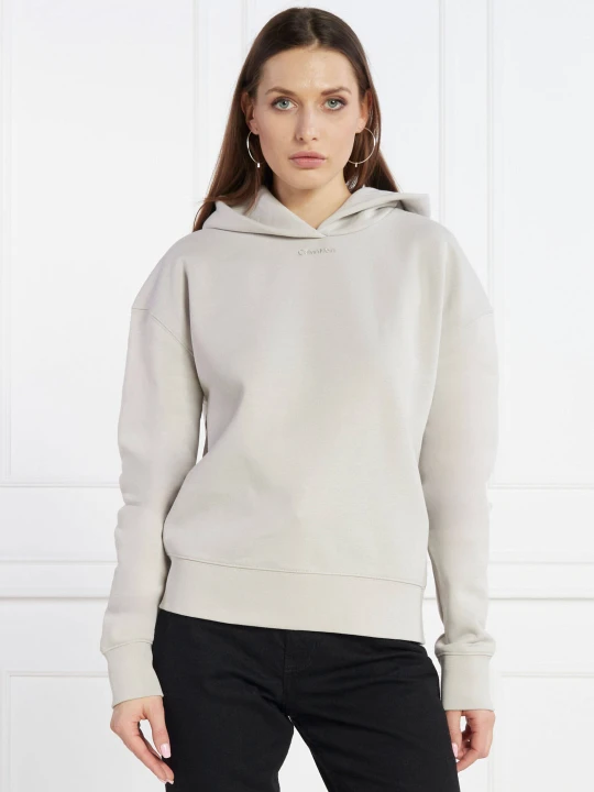 Zdjęcie produktu Calvin Klein Bluza METALLIC MICRO LOGO | Regular Fit szary