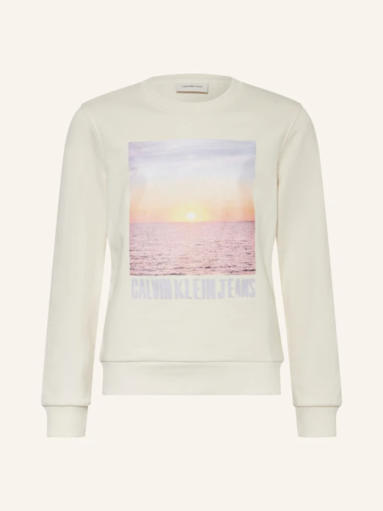 Zdjęcie produktu Calvin Klein Bluza Nierozpinana weiss KREMOWY
