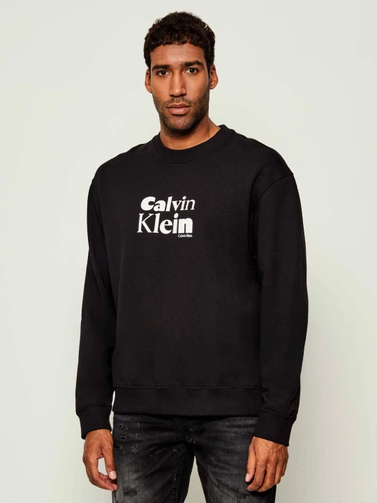 Zdjęcie produktu Calvin Klein Bluza TERRY | Regular Fit czarny