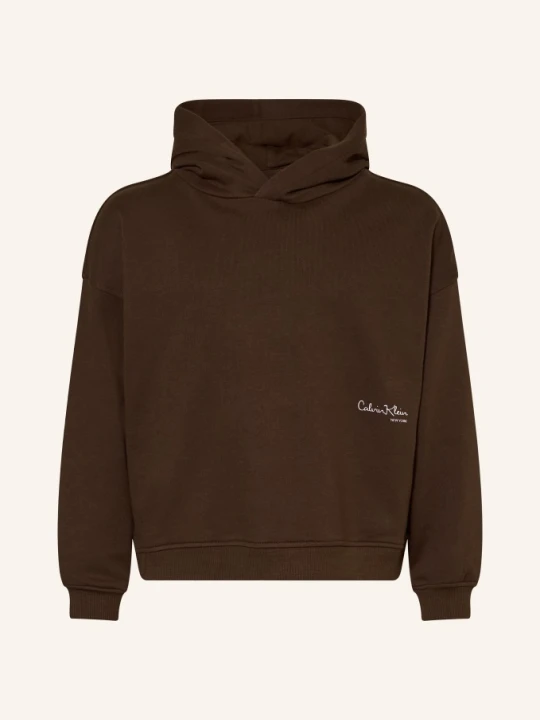 Zdjęcie produktu Calvin Klein Bluza Z Kapturem braun CIEMNOBRĄZOWY