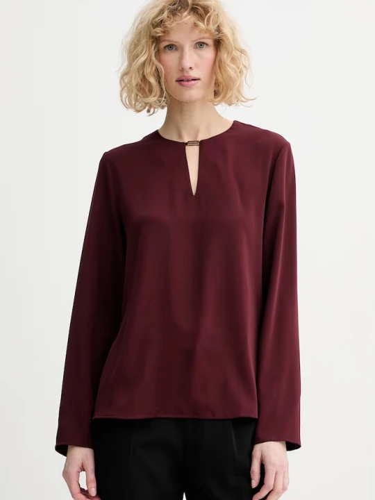 Zdjęcie produktu Calvin Klein bluzka bordowy
