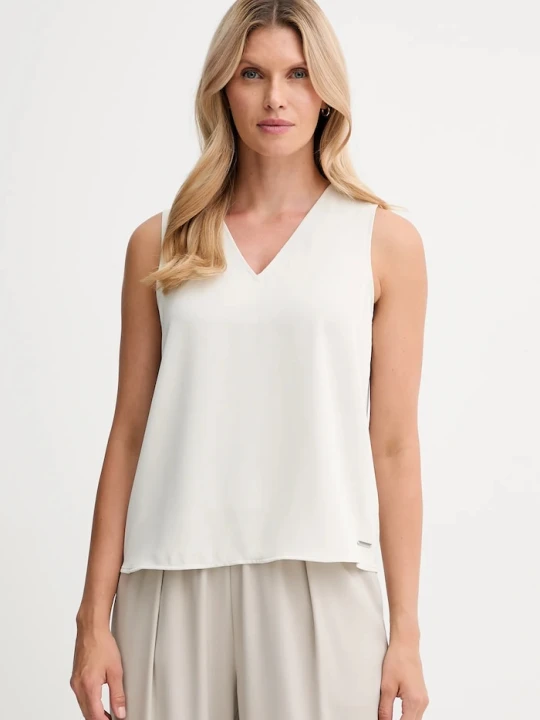 Zdjęcie produktu Calvin Klein bluzka beżowy