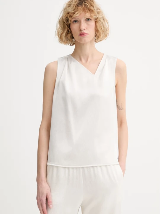 Zdjęcie produktu Calvin Klein bluzka damska beżowy