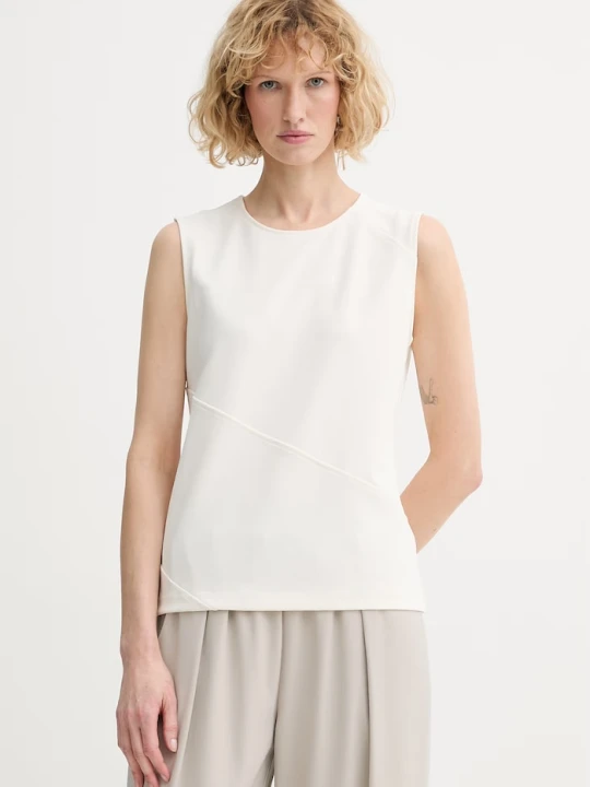 Zdjęcie produktu Calvin Klein bluzka damska beżowy