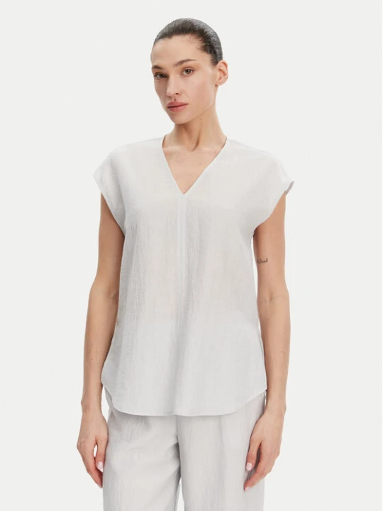 Zdjęcie produktu Calvin Klein Bluzka K20K208210 Błękitny Regular Fit Niebieski jasny