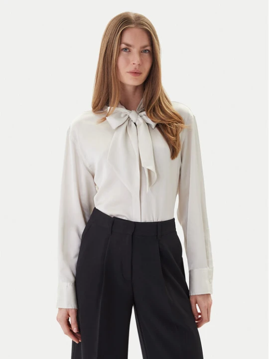 Zdjęcie produktu Calvin Klein Bluzka LV044D125G Beżowy Regular Fit