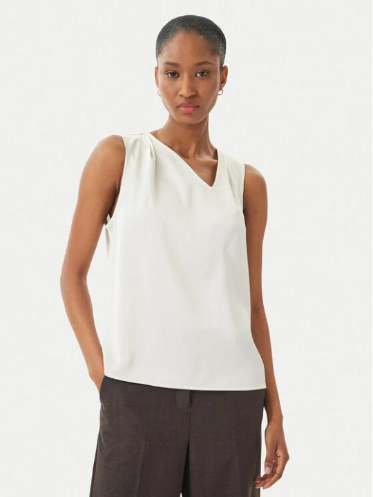 Zdjęcie produktu Calvin Klein Bluzka LV044F144G Biały Regular Fit
