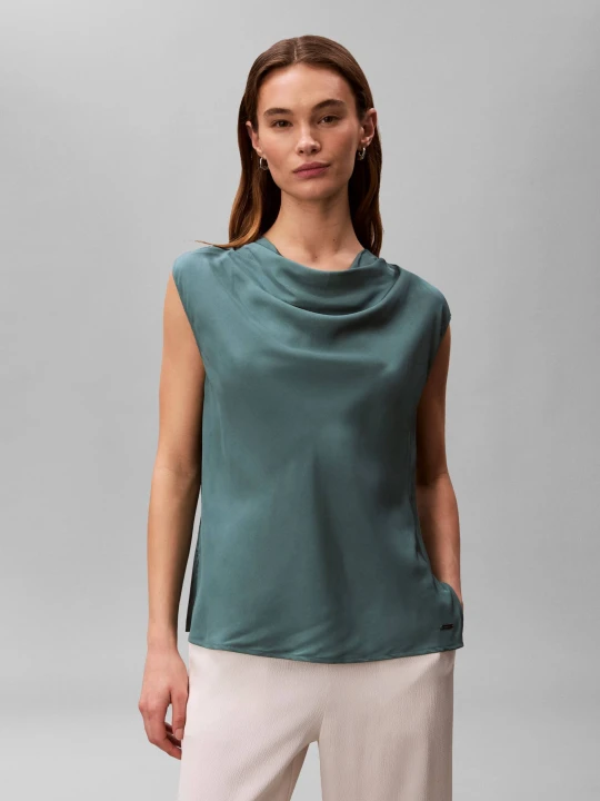 Zdjęcie produktu Calvin Klein Bluzka | Regular Fit zielony