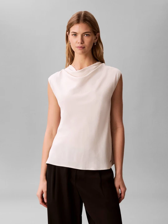 Zdjęcie produktu Calvin Klein Bluzka | Regular Fit ecru