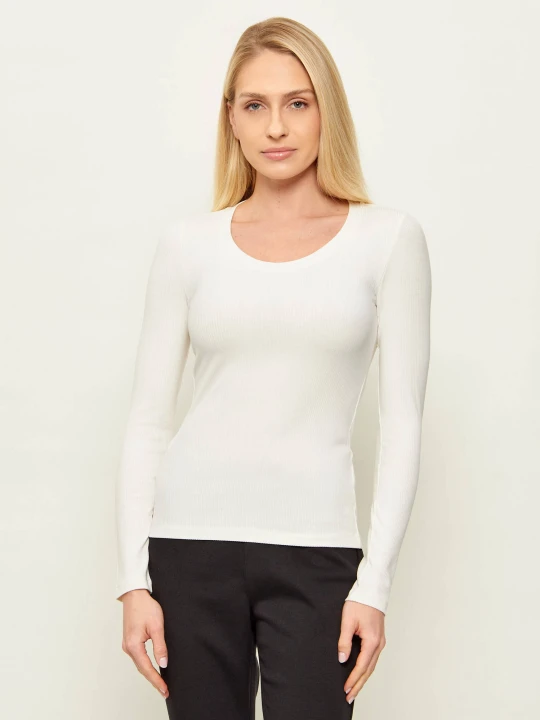 Zdjęcie produktu Calvin Klein Bluzka | Slim Fit ecru
