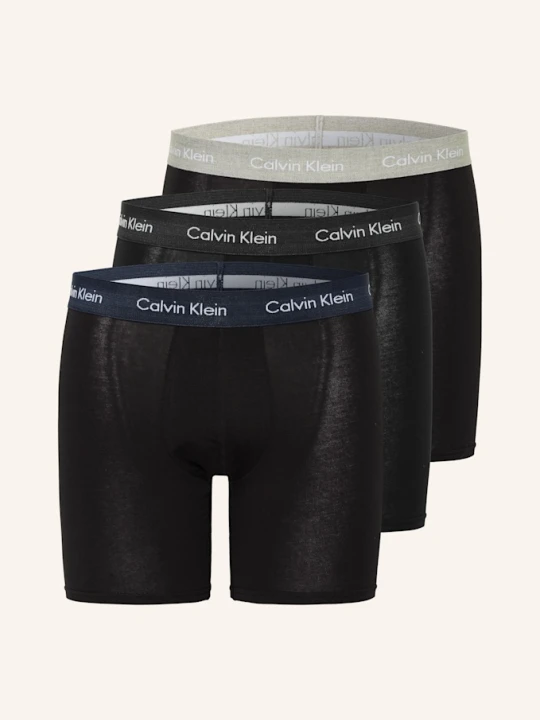 Zdjęcie produktu Calvin Klein Bokserki Cotton Stretch, 3 Szt. grau szary