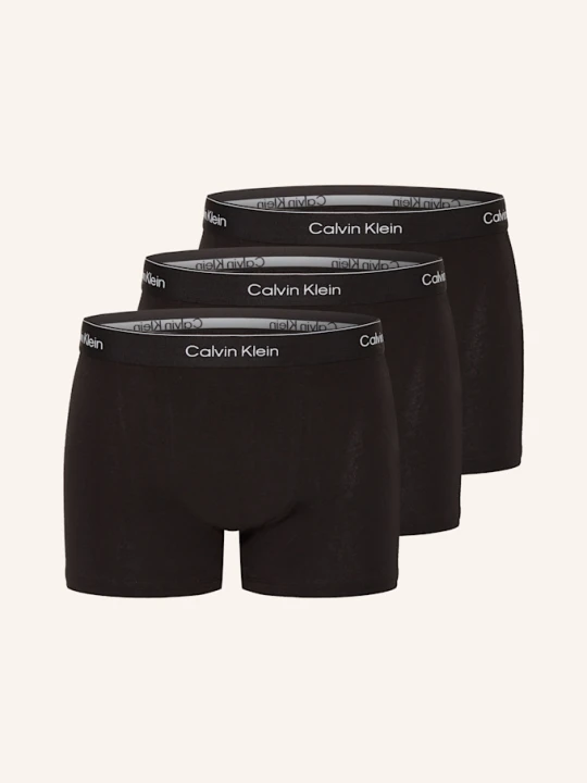Zdjęcie produktu Calvin Klein Bokserki Icon Cotton Relaxed Fit, 3 Szt schwarz CZARNY