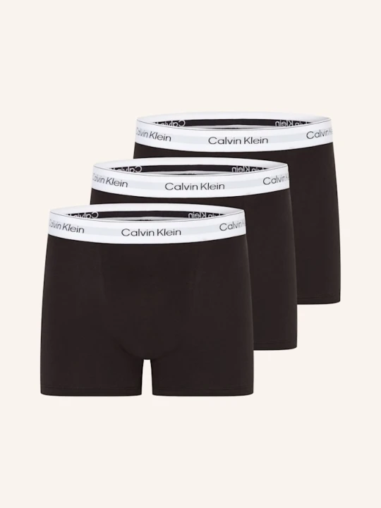 Zdjęcie produktu Calvin Klein Bokserki Icon Cotton Relaxed Fit, 3 Szt schwarz CZARNY