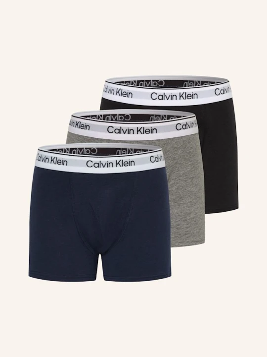 Zdjęcie produktu Calvin Klein Bokserki Icon Cotton Stretch, 3 Szt. schwarz czarny