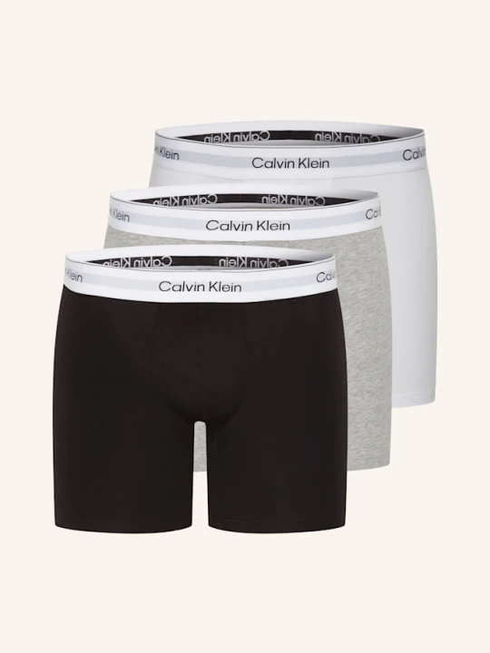 Zdjęcie produktu Calvin Klein Bokserki Icon Cotton Stretch, 3 Szt. grau