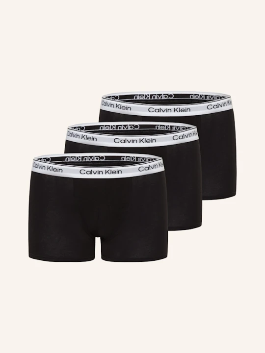 Zdjęcie produktu Calvin Klein Bokserki Icon Cotton Stretch, 3 Szt. schwarz CZARNY