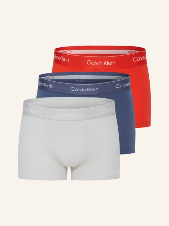 Zdjęcie produktu Calvin Klein Bokserki Icon Cotton Stretch Low Rise, 3 Szt. grau szary